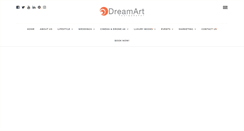 Desktop Screenshot of dreamartphotography.com
